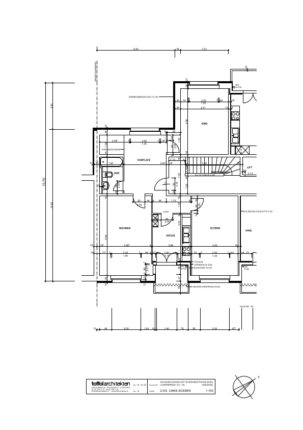 Grundriss 3.5 Zimmer